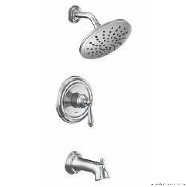 Luxury Brantford M-Core 2 Series Chrome Finish Tub/Shower Trim Set for Moen UT2253EP