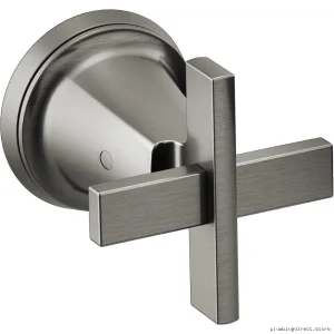 Wall-Mounted Cross Handles Kit - Luxury Steel HX7098-SL Brizo