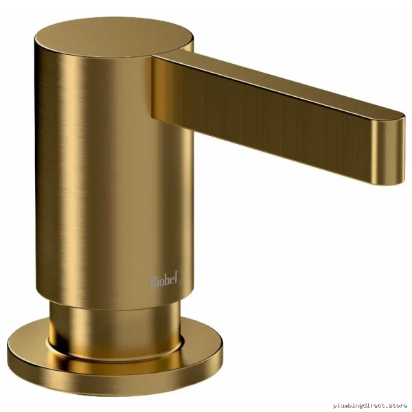 Luxury Brushed Gold Soap Dispenser by RIOBEL SD7BG