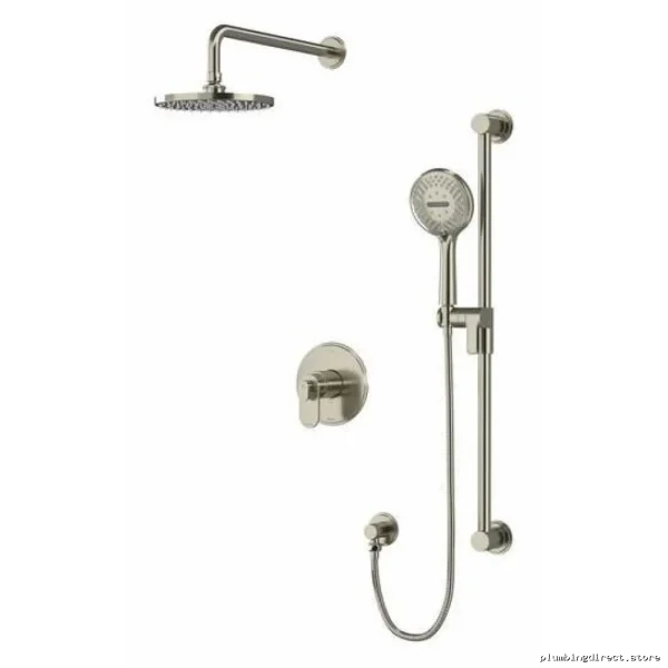 Brushed Nickel Luxury Arca Shower Faucet Trim