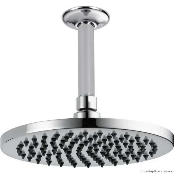 Luxury Chrome Rainfall Showerhead - Brizo Premium Low Flow