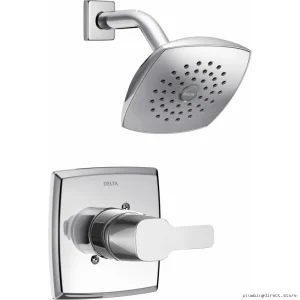 Luxury Chrome Shower Trim Kit by Kami - Modern Design T14281 Delta