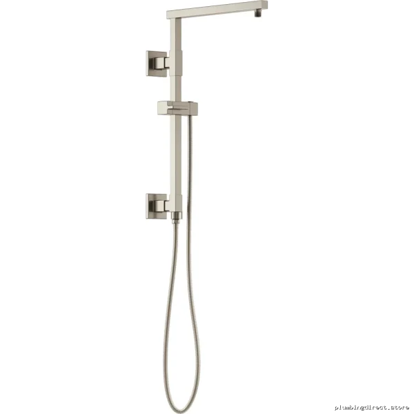 Modern Euro Style Luxury Shower Column in Luxe Nickel Finish