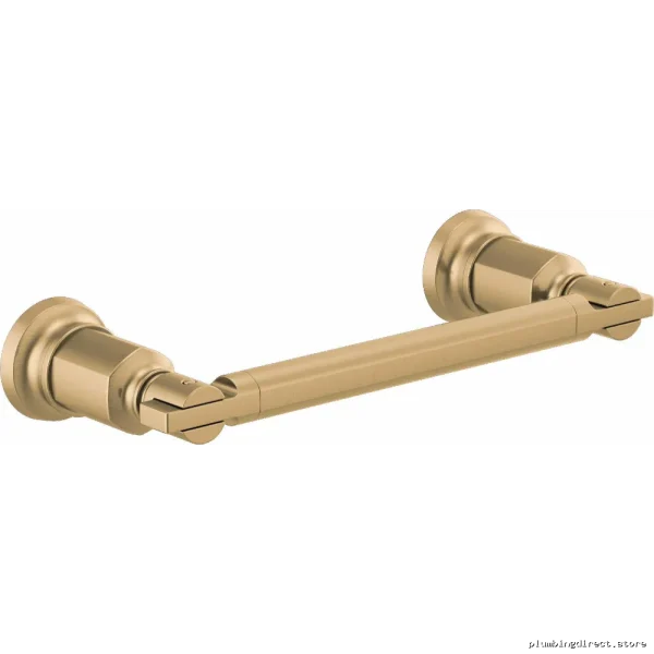 Luxury Gold Compact Mini Towel Rack for Small Bathrooms - Image 2