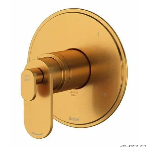 Luxury Gold Thermostatic Valve with 5 Spray Functions