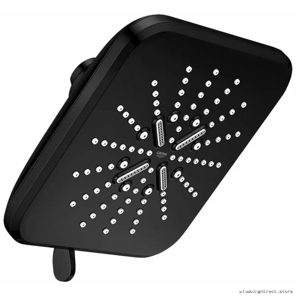 Luxury Grohe Rainshower: SmartActive 3-Function in Matte Black - Image 2