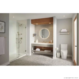 Luxury Grohe Relaxa Shower Arm - Brushed Nickel Finish