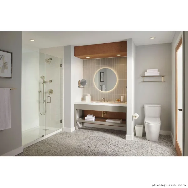 Luxury Grohe Relaxa Shower Arm - Brushed Nickel Finish