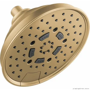 Luxury Multi Function H₂OKinetic Showerhead - LuxeGold/Low Flow