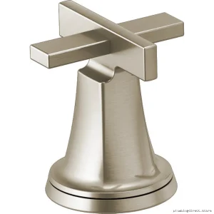Luxury Levoir Roman Tub Crossbar Handle Set (2-Pack) - HX698-NK in Luxe Nickel