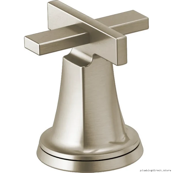 Luxury Levoir Roman Tub Crossbar Handle Set (2-Pack) - HX698-NK in Luxe Nickel
