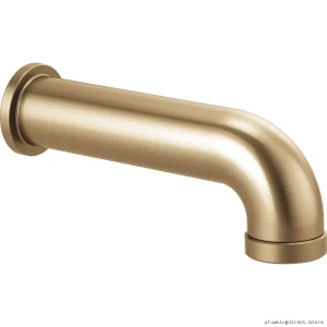 Luxury Pull Down Diverting Tub Faucet - Brilliant LUXE GOLD Finish