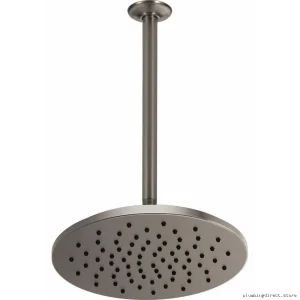 Luxury Rainfall Shower Head with Adjustable Spray - Stainless Steel Brizo