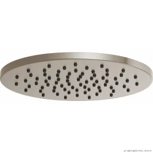 Luxury Round Rainfall Shower Head Premium Brushed Nickel Finish Brizo