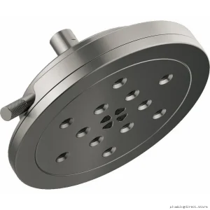 Luxury Rainfall Shower Head w/H₂OKinetic Tech & Stainless Steel Finish