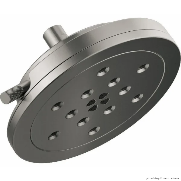Luxury Rainfall Shower Head w/H₂OKinetic Tech & Stainless Steel Finish