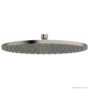 Luxury 12" Brushed Nickel Rain Showerhead by RIOBEL - 1.8 GPM