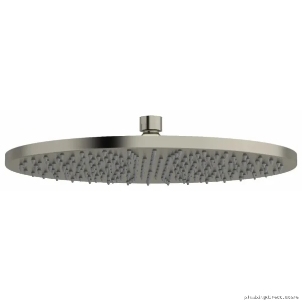 Luxury 12" Brushed Nickel Rain Showerhead by RIOBEL - 1.8 GPM