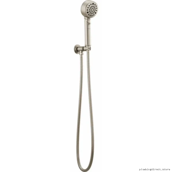 Luxury Water-Saving Wall-Mount Hand Shower w/ H₂OKinetic & Luxe Nickel Finish