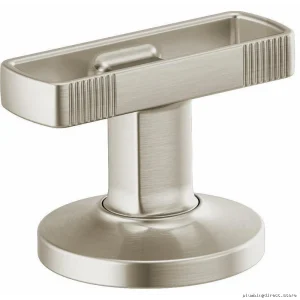 Luxury Widespread Bath Faucet Handle Set - Nickle Finish Brizo