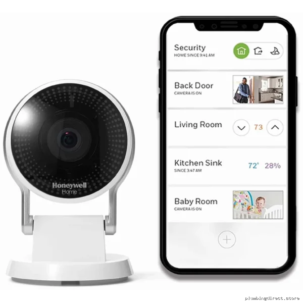 Lyric C2 Wi-Fi Indoor Security Camera with 2-Way Audio & Motion Detection | White - Image 2