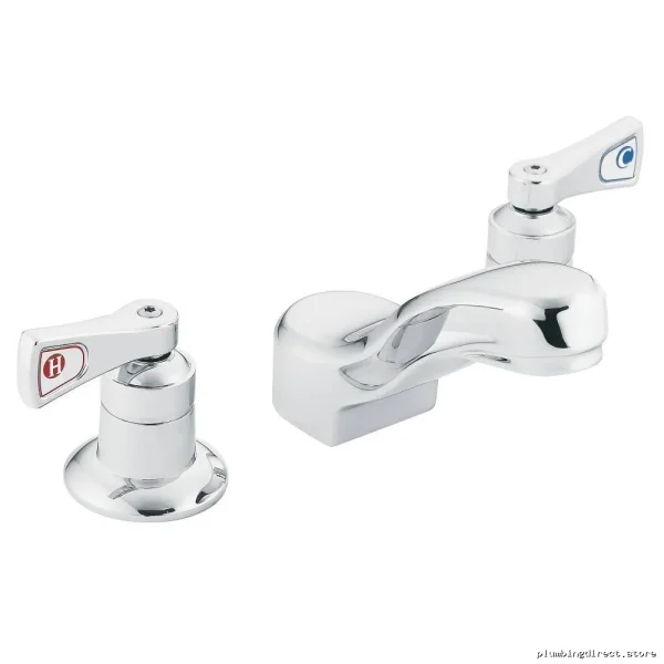 M-Dura Widespread Chrome Faucet 8220F05 Moen - For Large Bathroom Sinks
