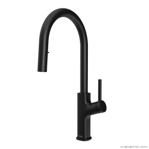 Masimo Diver Professional Kitchen Faucet - Matte Black with Pulldown Spray