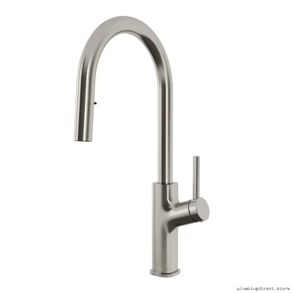 Masimo Pull-Down Kitchen Faucet with Stainless Steel & PVD Finish - Diver Model