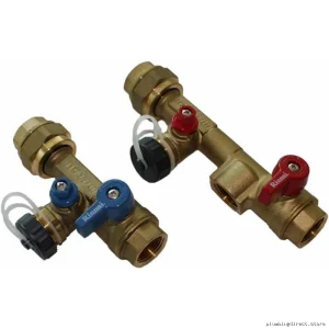 Matsui High-Performance Isolation Valve Kit (RINNAI Compatible) - Durable Plumbing Solution