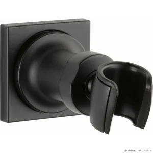 Matte Black Adjustable Wall Mount Hand Shower Holder