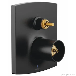 Brizo Matte Black Allaria 6-Function Diverter Valve Trim, No Handles, T75P606-BLLHP