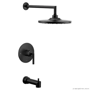 Matte Black Tub & Shower Trim Kit - Arris M-Core Series for Moen