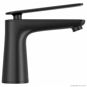 American Standard Matte Black Bathroom Faucet with Pop-Up Drain 1.2 GPM