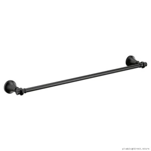 Matte Black Bathroom Towel Bar – Durable Stainless Steel
