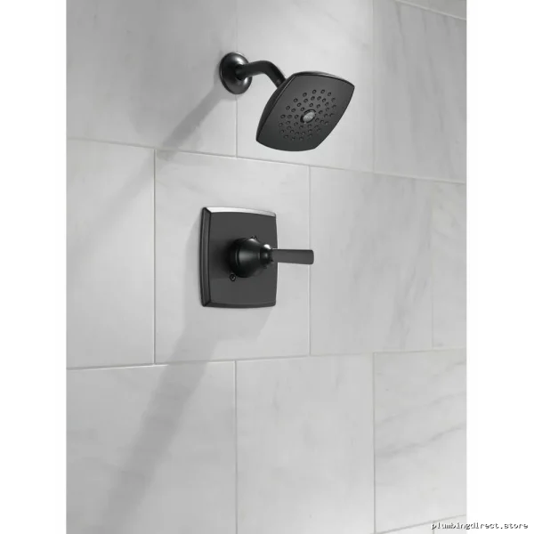 Ashlyn Monitor 14 Shower Trim - Matte Black Delta-Style T14264-BL - Image 2
