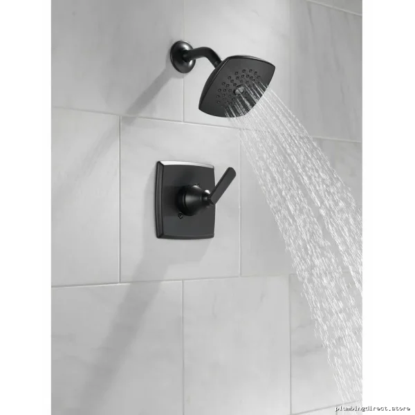 Ashlyn Monitor 14 Shower Trim - Matte Black Delta-Style T14264-BL - Image 4