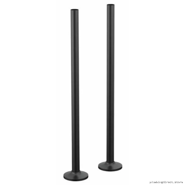Matte Black Floor-Mount Tub Faucet Unions Kit - Brizo