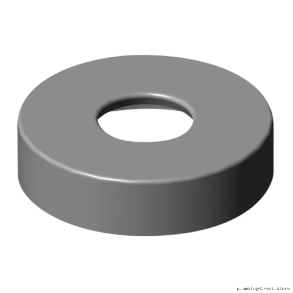 Matte Black Kontour Shower Arm Flange - Stylish Round Design by Kalia 102898-160