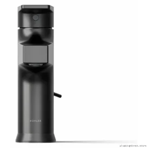 Matte Black Single Hole Bathroom Faucet - Modern Design Kohler 74013-4-BL