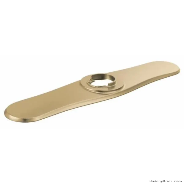 Modern Matte Black Kitchen Faucet Trim Plate - Brizo Tulham RP101659GL