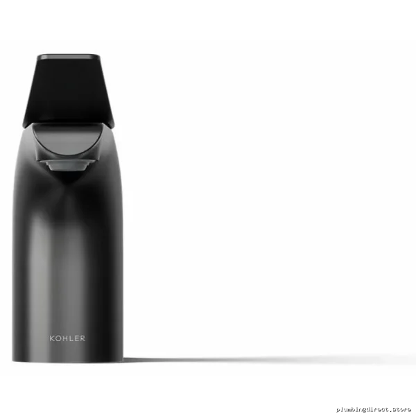Modern Matte Black Single-Hole Bathroom Faucet by Kohler - Image 2
