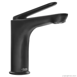Matte Black Monoblock Single-Hole Bathroom Faucet - American Standard