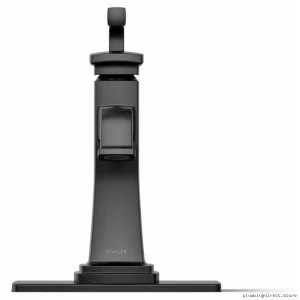 Riff Single Hole Bathroom Faucet - Matte Black Low-Flow Easy-Install 27400-4-BL Kohler