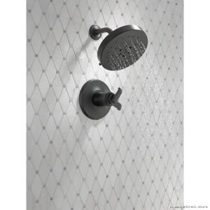 Tetra TempAssure 17T Temperature-Controlled Shower Trim for Home - Matte Black T17T289-BL Delta