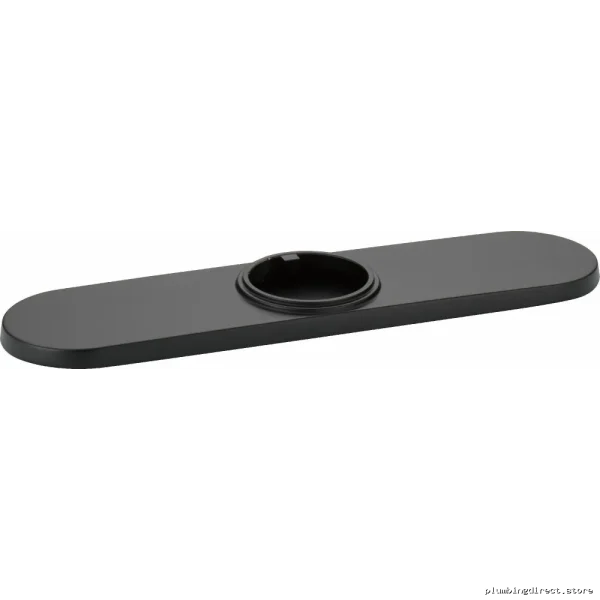 Matte Black Three Hole Faucet Plate for Brizo Bathrooms