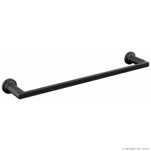 Delta Tetra 18 Matte Black Towel Bar - Stylish Bathroom Storage Solution