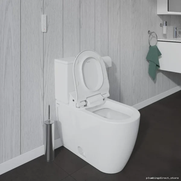 ME by Starck Contemporary White Toilet Tank - Model 0938200001 Duravit - Image 4