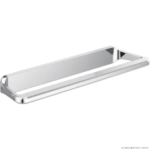 Mini Chrome Towel Bar - Space-Saving Bathroom Accessory by Levoir
