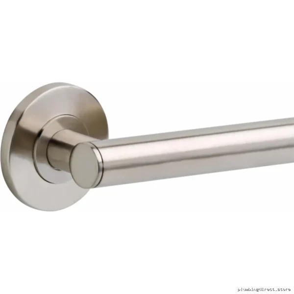 Modern ADA Compliant Stainless Steel Decorative Bathroom Grab Bar - 24 - Image 4