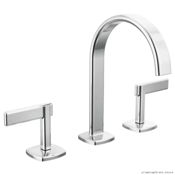Modern Allaria Widespread Single Handle Chrome Faucet 1.2 GPM 65367LF-PCLHP-ECO